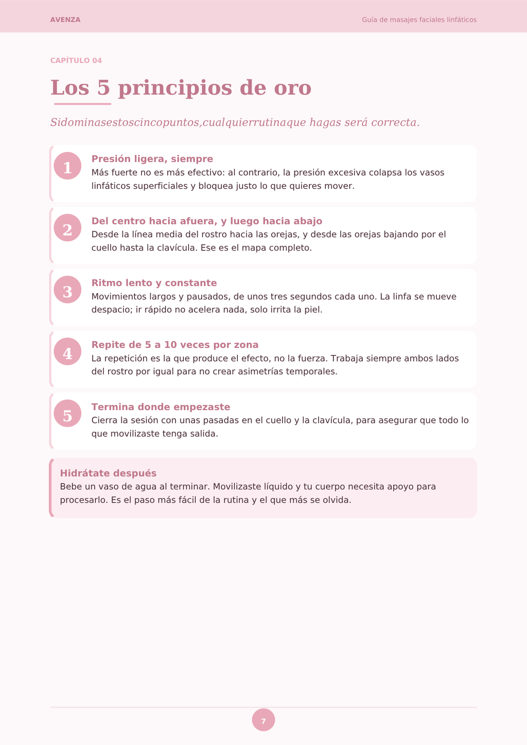 Guía Digital Masajes Faciales Linfáticos